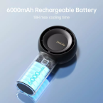 JisuLife FA43 6000mAH Handheld Turbo Fan - Image 2